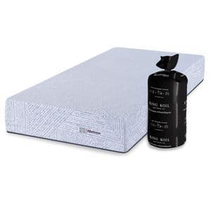 King Koil Colchón compactado de espuma King Koil G22 de 1 1/2 plazas 100x190 cm