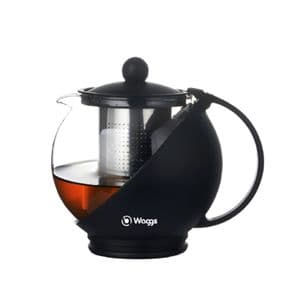 Waggs Tetera Circular de Vidrio Termico Waggs con Filtro Infusor 1.25l