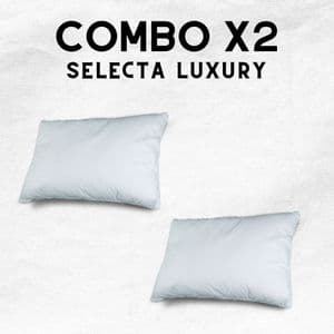 Harmony Combo x2 Almohadas Selecta Luxury 100% vellón