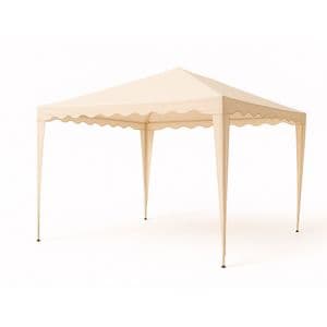 Trexa Gazebo 3 x 3 m Fijo Estructura Metálica y Tela de Poliéster