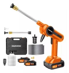 Daewoo Hidrolavadora Inalambrica 80psi Daewoo Dax65-li 100w + 2 Bat