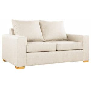 Le Futon Sillon Sofa 3 Cuerpos 2m Premium Atenas en Chenille Natural
