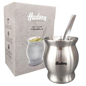 Hudson Set Mate Copa Hudson Acero Inoxidable Pulido + Bombilla MCS07
