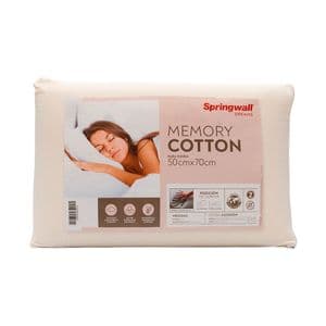 Springwall Almohada Inteligente Springwall Dreams Memory Cotton 070x050