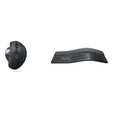 Logitech Combo Inalambrico Logitech Trackball Mx Ergo S Y Ergo K860 Negro Negro