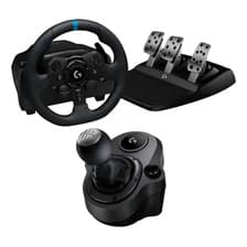 Logitech Volante Logitech G923 Trueforce Ps4-ps5- Pc + Palanca Shift