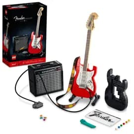 Elegoo Set de construcción LEGO Ideas Fender Stratocaster 21329 con amplificador