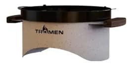 Tromen Brasero De Mesa Tromen Enlozado Diametro 29 Cm