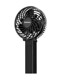 Holmes Escritorio personal portátil Fan HOLMES 4 de 3 velocidades, color negro