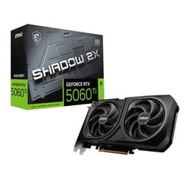 Placa de Video MSI NVIDIA GeForce RTX 5060 Ti 16GB Shadow 2X OC Plus