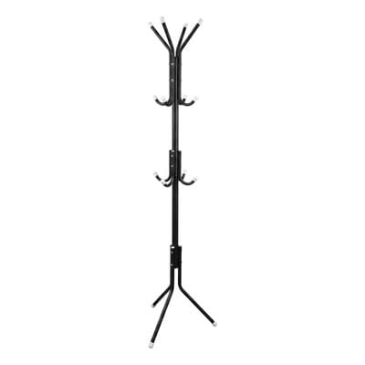 Känn Livet Perchero Pie 12 Ganchos Colgar Ropa Reforzado Moderno Hierro Känn Livet Kl-arbor Color Negro