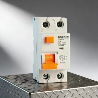 Brinna Disyuntor Diferencial 2x25 Brinna Bipolar 30ma Monofasico Iram
