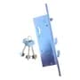 Yale Cerradura De Seguridad Yale 9144 Puerta Corrediza 3 Llaves Color Plateado