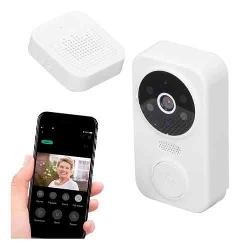 Electroland Timbre Smart Portero Eléctrico Seguridad Wifi App Cámara