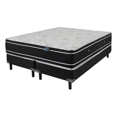 Sueño Dorado Sommier Y Colchón Sueño Dorado Rembrandt King Espuma 200x200 Cm Gris/negro