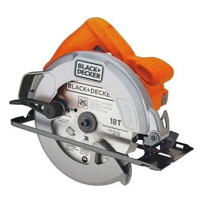 Black+Decker Sierra Circular Eléctrica Black+decker Cs1004 184mm 1.4kw Naranja 50hz/60hz 50 Hz/60 Hz