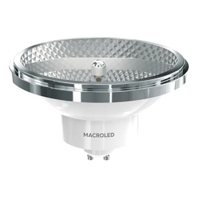 Macroled Lámpara Led Dicroica Macroled Ar111 11w Gu10 Luz Blanco Cálido 2700k Dimerizable