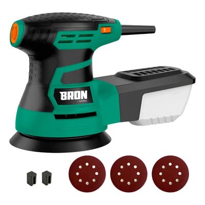 Gadnic Lijadora Eléctrica Orbital Bron By Gadnic 13000 Rpm 350w Frecuencia 50 Hz Verde