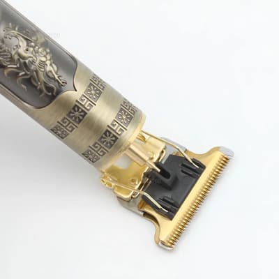 Generic Maquina De Cortar Pelo Recortadora Patillera Vintage Dragon Color Dorado
