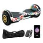Gadnic Patineta Eléctrica Gadnic Hoverboard Scooter Bluetooth Color Blanco