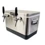 Brewery Supplies Chopera A Hielo De 2 Líneas Con Serpentinas De Acero Inox Plateado
