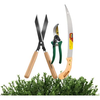 Tramontina Kit Combo Jardinería Tijeras De Poda Y Serrucho Tramontina Verde