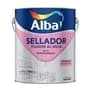 Alba Alba Sellador Fijador Al Agua Acrílico Concentrado 4l Paredes Interiores Incoloro Mate