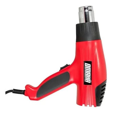Omaha Pistola De Calor 1800w Omaha Temp Variable 380/500°c + Boq Rojo