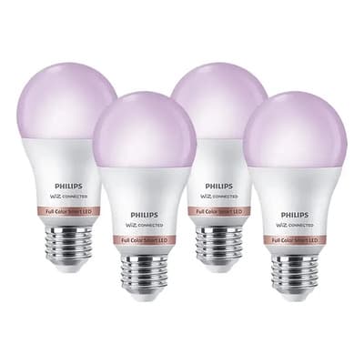 Philips Ampara Led Philips Wifi Smart Color E27 Inteligente X4 Rgb Multicolor