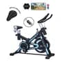 Energy Fit Bicicleta Spinning Shock Rider Profesional Con Amortiguador 30 Kgs Y App Bluetooth Energy Fit Negro