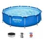 Bestway Pileta Estructural Redonda Bestway Steel Pro Con Capacidad De 4485 Litros 3.05 M De Diámetro Azul Ma
