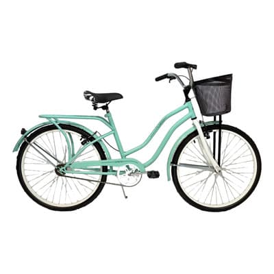 Musetta Bicicleta De Paseo Playera Musetta Rodado 26 V-brake Verde Agua L