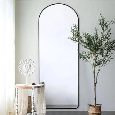 Finca Deco Espejo Arco De Pared Finca Deco Arco120x50 De 1.2m X 50cm Marco Negro