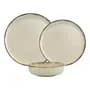 Kutahya Set De Vajilla 147 En Porcelana 18 Piezas Marfil Kutahya Perla