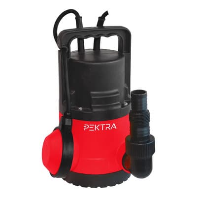 Pektra Bomba Sumergible 550w 3/4hp Pektra Agua Limpia 11000l/h 8m Color Rojo