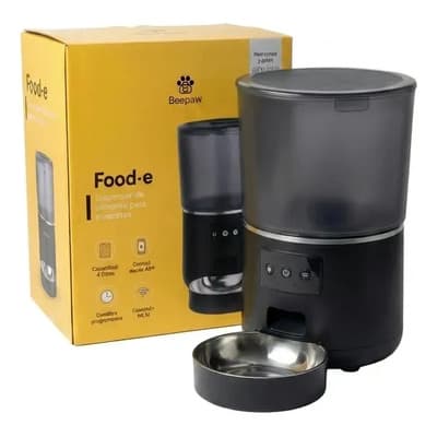 Beepaw Beepaw Food-e Comedero Mascotas Dispenser Automático Comida Color Negro