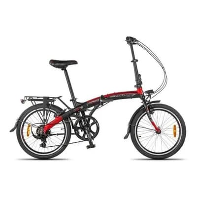 Aurorita Bicicleta Plegable Aurorita Folding Smart-bk *ahora 12 Y 18 Rojo 20