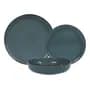 Kutahya Set De Vajilla 112 En Porcelana 12 Piezas Azul Kutahya Perla