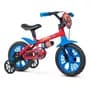 Dencar Bicicleta Rodado12 Nathor Con Rueditas Personajes De Disney Rojo