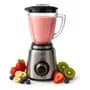 Delhi Licuadora De Vaso 1000w 1.5l Acero Inox Jarra Vidrio Delhi Color Plateado