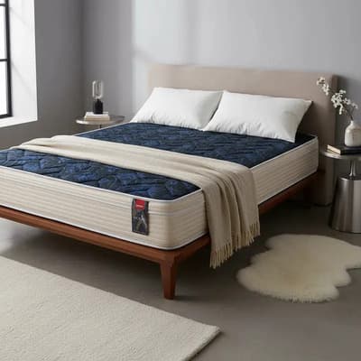 Springwall Colchón De Resortes Springwall Mcb115 De 2 Plazas 140x190 Cm Color Beige
