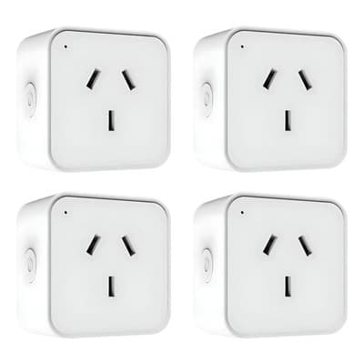 Chiappo Domotics Enchufe Smart Inteligente Wifi 220v 16a Control Alexa Google X4 Unidades