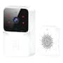 Generic Timbre Inalambrico Smart Para Portero Visor Wifi Camara Hd Color Blanco