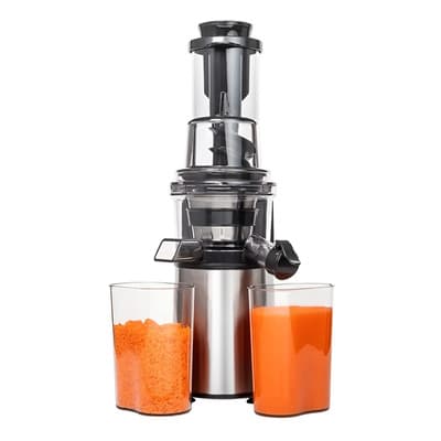 Turboblender Juguera Eléctrica Turboblender Slow Juicer Tb-sj200p + Acces Color Plateado