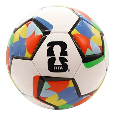 Drb Pelota Drb Futbol Mundial Fifa 2026 Bco-turquesa-nj Clif Color Blanco Turquesa Naranja