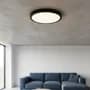 Black+Decker Plafon Led Sobreponer Negro Redondo 24w Black+decker Frío
