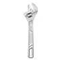 Total Llave Francesa Ajustable Industrial 250mm 10 Pulgadas Total Plateado