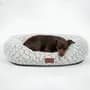 Electroland Cucha Cama Ma37 Antiestrés Gato Perro Color Blanco Electroland