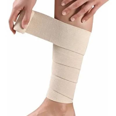 Bandergreen Venda Elástica Flebológica 7 Cm X 3,5 Mts Bander Green Beige