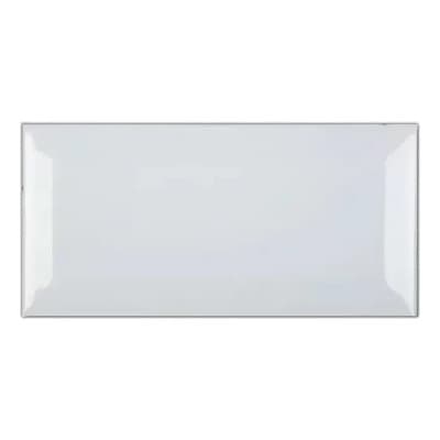 Roca - San Lorenzo Cerámicos Subway Blanco Brillante 74x154 Baño Azulejo Cocina Blanco